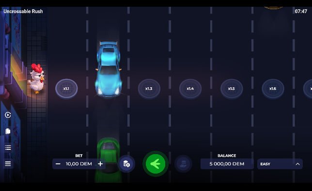 Spain - uncrossable rush crash game